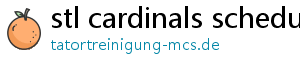 stl cardinals schedule